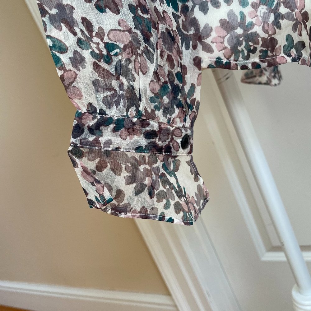 Susan Silk Long-Sleeve Floral Blouse from rag & bone - Picture 9 of 11